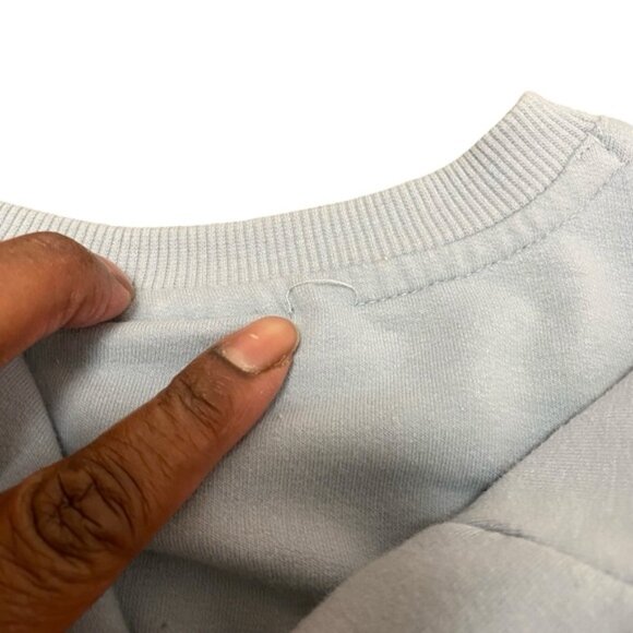 Fila Women's Light Blue Crewneck Sweatshirt - Picture 9 of 9